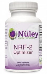 A bottle of Nuley's NRF-2 Optimizer